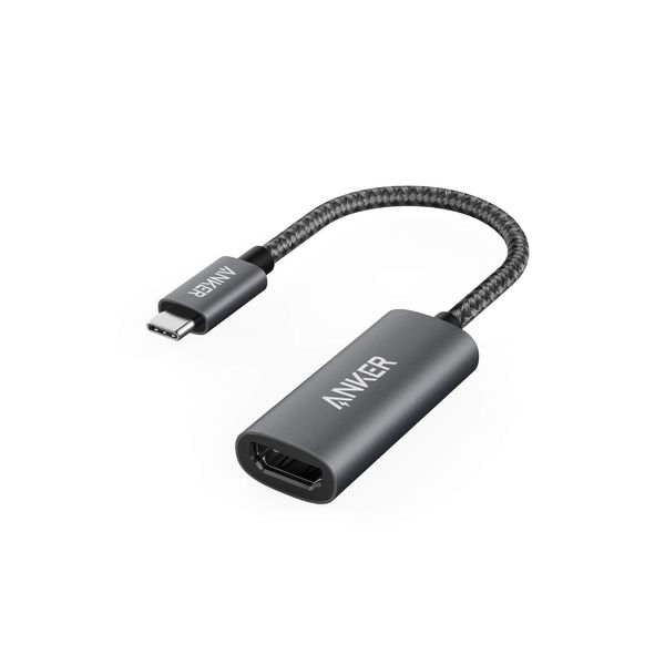 Anker PowerExpand+ USB-C auf HDMI Adapter aus Aluminium, kompakter, 4K 60Hz, für MacBook Pro, MacBook Air, iPad Pro, Pixelbook, XPS,Galaxy (Kompatibel mit Thunderbolt 3 Ports)