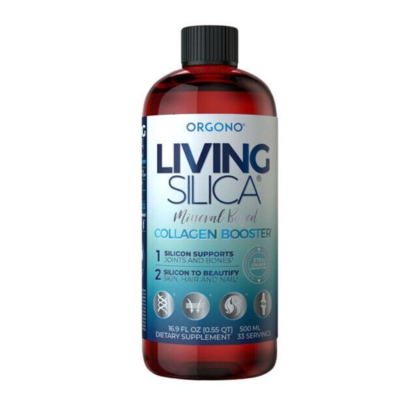 Orgono Living Silica Collagen Booster Dietary Supplement - 16.9 fl oz