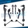 New 8pc Front Lower Control Arm Set & Suspension Kit for 2003-2007 Mazda 6