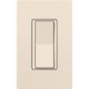 Lutron Claro Smart Accessory Switch, only for use with Diva Smart Dimmer Switch/Claro Smart Switch | DVRF-AS-LA | Light Almond