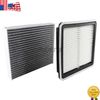 Combo Set Engine & Carbon Cabin Air Filter For 2010-2019 Subaru Legacy Outback