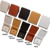 Corner Connecting Shelving Blocks, Shelf Support Bracket Plastic Plinth Fixing, 50 DARK BROWN