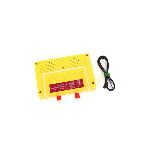 STOP & GO Ultraschall Marder-Abwehrgerät 07533 Batteriebetrieb Marderschreck 4B, Gelb