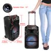 12" Rechargeable Bluetooth Party Speaker FM AUX Remote Control with Microphone 