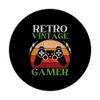 Video Game Player Gaming Joystick Controller Retro Gamer PopSockets Standard PopGrip
