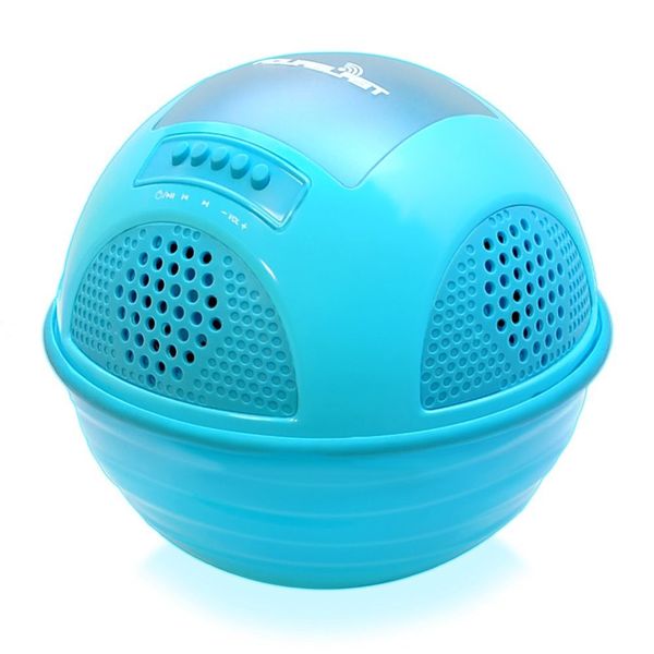 Pyle PWR90DBL Aqua Blast Waterproof Bluetooth Floating Pool Speaker System...