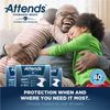 Attends Briefs with Overnight Protection, X-Large (BG/14)