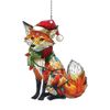 Acrylic Fox Ornament - Christmas Tree Decoration for Fox Lovers