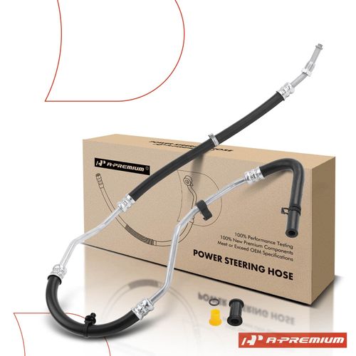 A-Premium Power Steering Hose Return Hose Line Assembly Compatible with Dodge Charger 2013-2014 3.6L 5.7L RWD Gear To Cooler