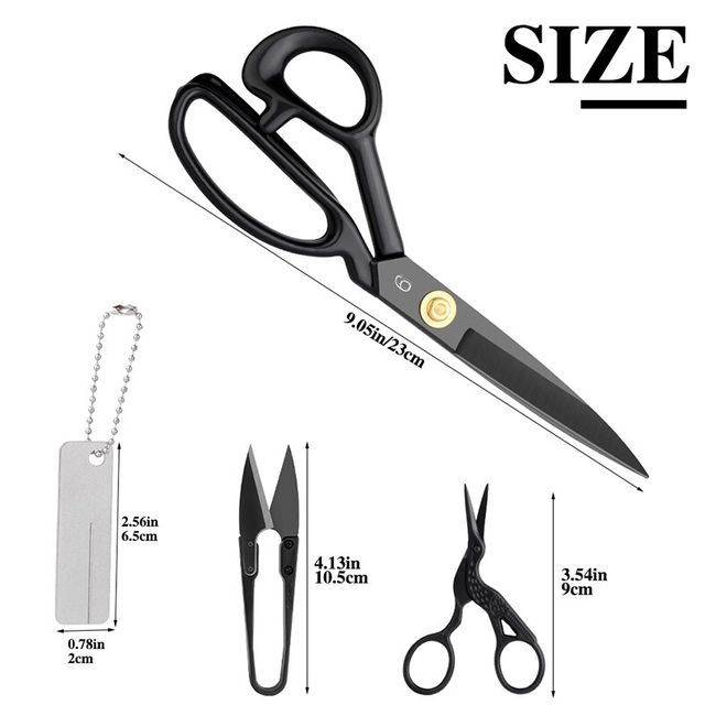 SHWAKK Vintage Tailor Scissors Kit Thread Sewing Scissors With