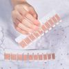 HERAXI Nail Stickers, 20 Pieces, Nail File Included, Nail Stickers, Nail Art, Glossy, Damage-Free, South Korea, Easy, Popular, Cute, Fashionable, High Grade Women, Beginners, Gel Nail Stickers