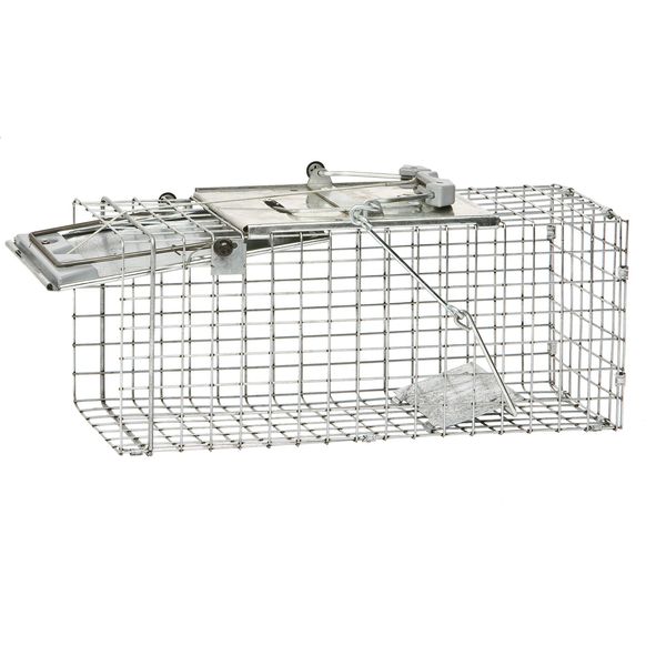 Havahart 1083 Easy Set One-Door Cage Trap for Squirrels and Small Rabbits