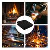 2Pc BBQ Under Grill Mat Fireproof Oil-Proof Deck Patio Floor Protect Mat Nonslip