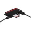 Navitech 2 in 1 Laptop/Tablet USB 3.0/2.0 HUB Adapter/Micro USB Input with SD/Micro SD Card Reader Compatible With Lenovo ThinkPad P14s Gen 2 (14" AMD)