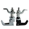 2PCS Black Powder Coated Lift and Turn Compression Latch, Adjustable Grip¡­