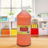 School Smart Washable Finger Paint, Orange, 1 Quart Bottle
