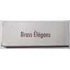 Brass Elegans LF 003 PLB Polished Brass Hinge