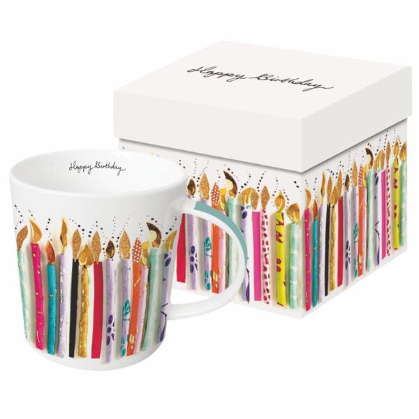 Paperproducts Design - 13.5 oz. Mug - Happy Candles