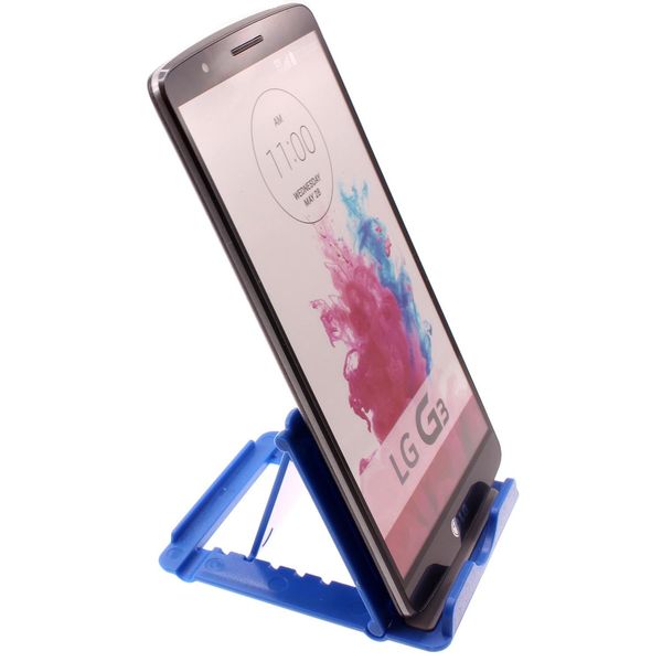 Stand Fold-up Holder Compatible with Google Pixel 8/7/6 Pro, Travel Desktop Cradle Dock Foldable