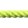 3mm Fluorescent Yellow Polypropylene Braided Poly Rope Cord x 200 Metre Strong String