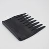 Professional Mens Styling Comb, Anti-Static Pompadour Streaker Comb Texture Wide Tooth Comb for Hairstyling Shaping Wet Pick Hairdressing Comb, Black