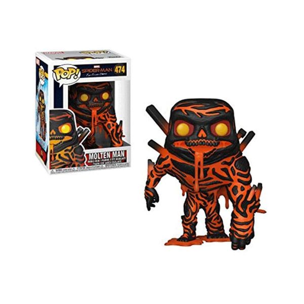 Funko 39209 POP. Vinyl: Spider Far from Home: Molten Man, Multi