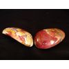 Madagascar Minerals Round Chestnut Jasper Stone Massage Tool