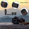 Microscope Camera Adapter 0.5¡Á C-Mount Lens Adapter Set,Strong And,Microscope Adapter for AmScope CCD Interface Shrink Lens for Microscope Camera and Digital Eyepiece(Black)