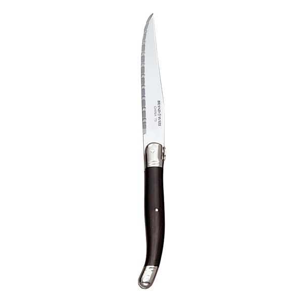 World Tableware 201 2882 Slim Euro Style 9-1/8 Steak Knife - Dozen