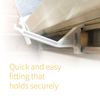 5 x TruMAX K2 Gutter Bracket C8043 Conservatory Guttering Replacement - Brown