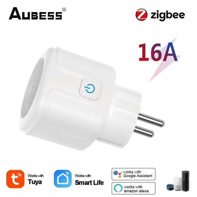 Smart Plug Power Monitor Zigbee, Zigbee Wifi Socket Timer