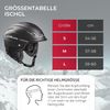 Black Crevice Skihelm Ischgl, BCR143912, schwarz, Gr. S