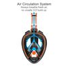 TUSA Sport Full Face Snorkeling Mask, (Small/Medium)