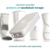 Homedics Modulair Compression Wrist Wrap Massager – Overlapped Compression Therapy with 4 Programs, Adjustable Intensity, Heat Settings, (Battery Sold Separately)