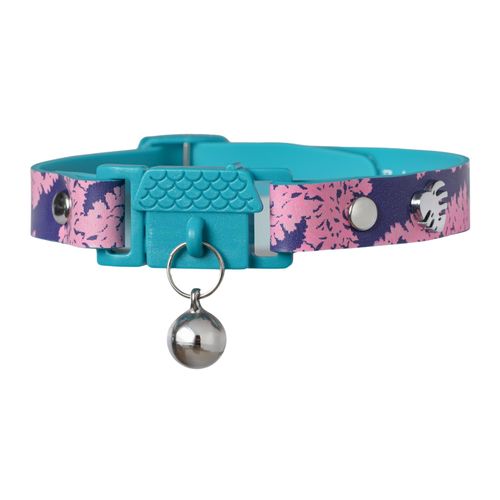 Kittyrama Botanicals Fern Cat Collar. Award Winning. Hypoallergenic, Quick Release Breakaway, Comfy & Soft. Vet Approved. Other Styles Available