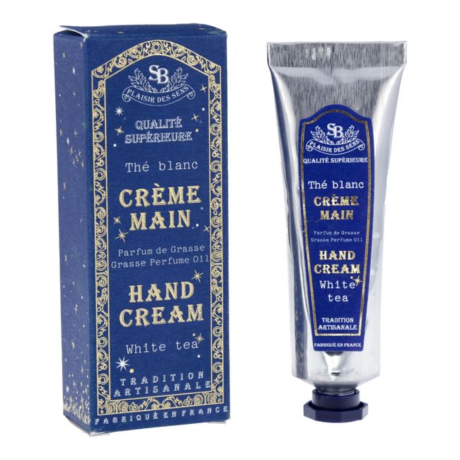 (Senteur et Beaute) (FC) Blue Box Hand Cream S Size 30ml White Tea French Classic Blue Label (Senteur et Beaute) (FrenchClassic) (French Classic) (*If you wish to avoid damage, please select home delivery as the delivery method)