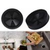 Geakv 3 3/8" Garbage Disposal Splash Guard, Sink Baffle, Black, Rubber, PLUG_STOPPER