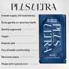 Plus Ultra Premium Teeth Whitening Strips, Eco-Friendly Vegan Stain Remover White Strips - Teeth Whitener for Coffee, Wine, Soda, and Other Stains - Mint - 28 Strips (14-Day Treatment)