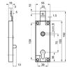 Yale Security Y9B03415 9B0 Series Lock, Matt/Nickel-Plated