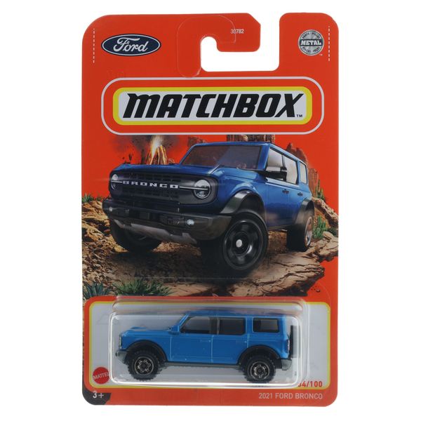 Matchbox 2022 - 2021 Ford Bronco [Blue] 34/100