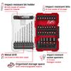 Original Einhell M-CASE 39-piece impact-resistant accessory set (25 mm bits, metal drill bits, 60 mm bit holder, socket spanner, countersink incl. storage box)