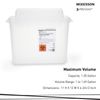 McKesson Prevent Sharps Container 1.35 gal. Horizontal Entry Case of 20