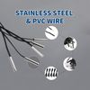 10K Temperature Sensor Probe 6pcs 1 Meter Waterproof Temp Sensor Probe Stainless Steel 3950 NTC Temp Sensor Probe Digital Temperature Transmitter Extension Cable