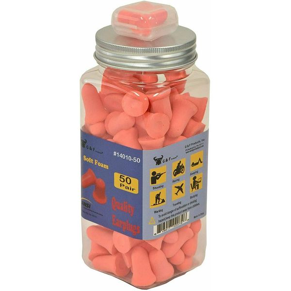 Foam Ear Plugs For Sleeping Noise Cancelling 32db Sound Blocking Bell-shaped