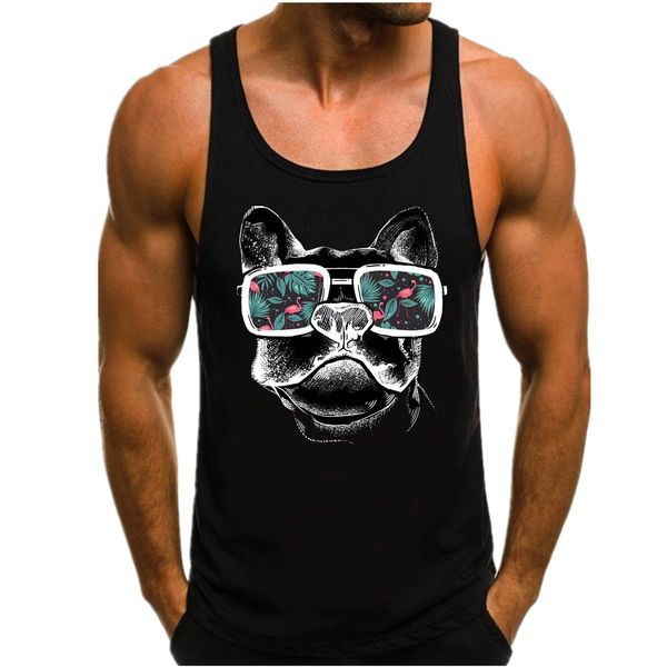 HOTCAT Tank Top Herren Ärmelloses Muskelshirt Fitness Gym Fashion Streetstyle Unterhemd Baumwolle Shirt