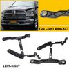 FRONT BUMPER SIDE SUPPORT FOG LAMP FOR BRACKETS DODGE RAM PICKUP 1500 2013-18