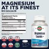 KAL Magnesium Taurate Plus 400mg High Absorption Vegan Nutritional Supplement