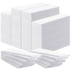 Tudomro 2000 Pcs Large Wax Strips for Hair Removal 2.8 x 7.9 Inch Non Woven Waxing Strips Body Strips for Waxing Epilating Wax Paper for Women Men Arms Legs Armpit Hair Removal, White