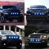 Blue LED Rock Round Button Lights For Truck Eagle Eye Side Marker Lights Lamp