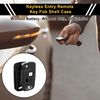 TUCKBOLD 2 Button Key Fob Shell Case for Lexus RX300 2001 Keyless Entry Remote Replacement Case Black